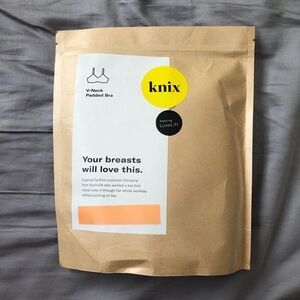 Knix V Neck Padded Bra